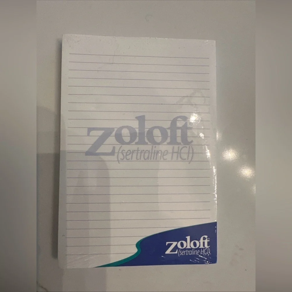 New Vtg 1999 Zoloft 4x6
